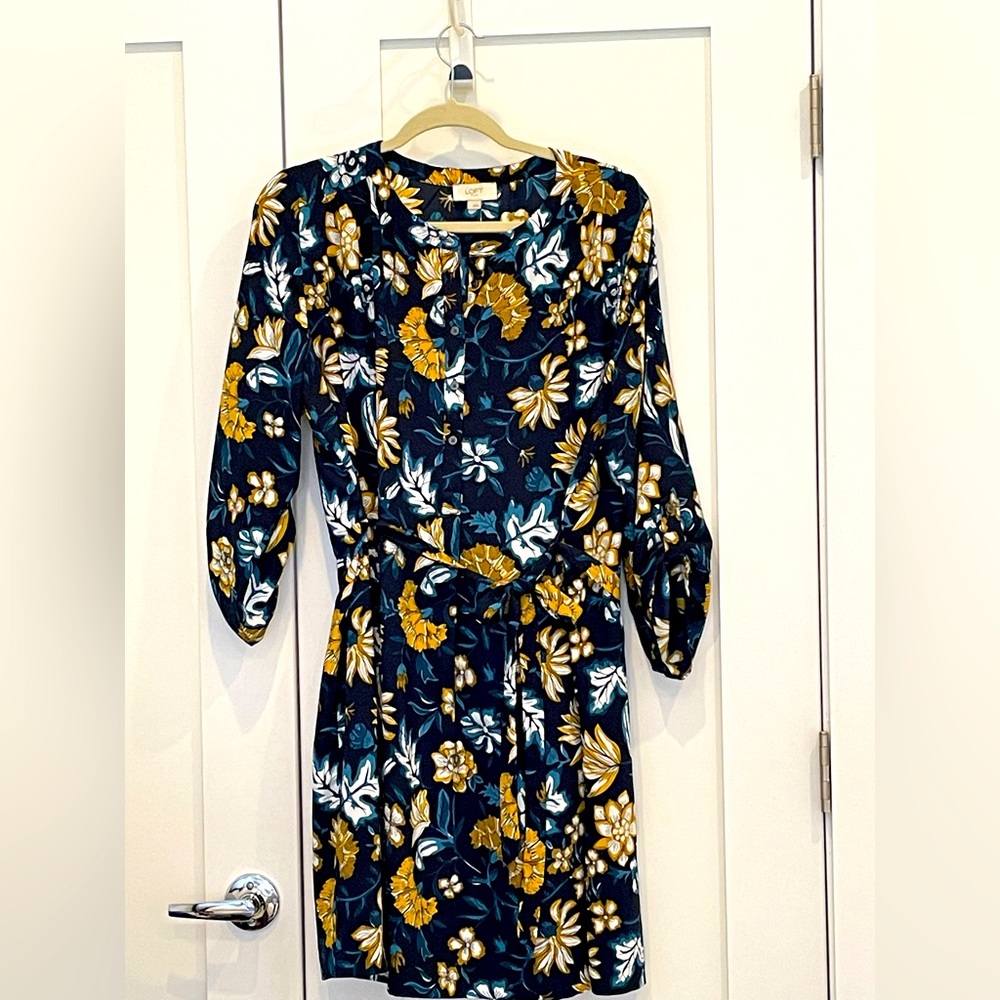 LOFT Outlet Popover Shirt Dress (Sz. L)